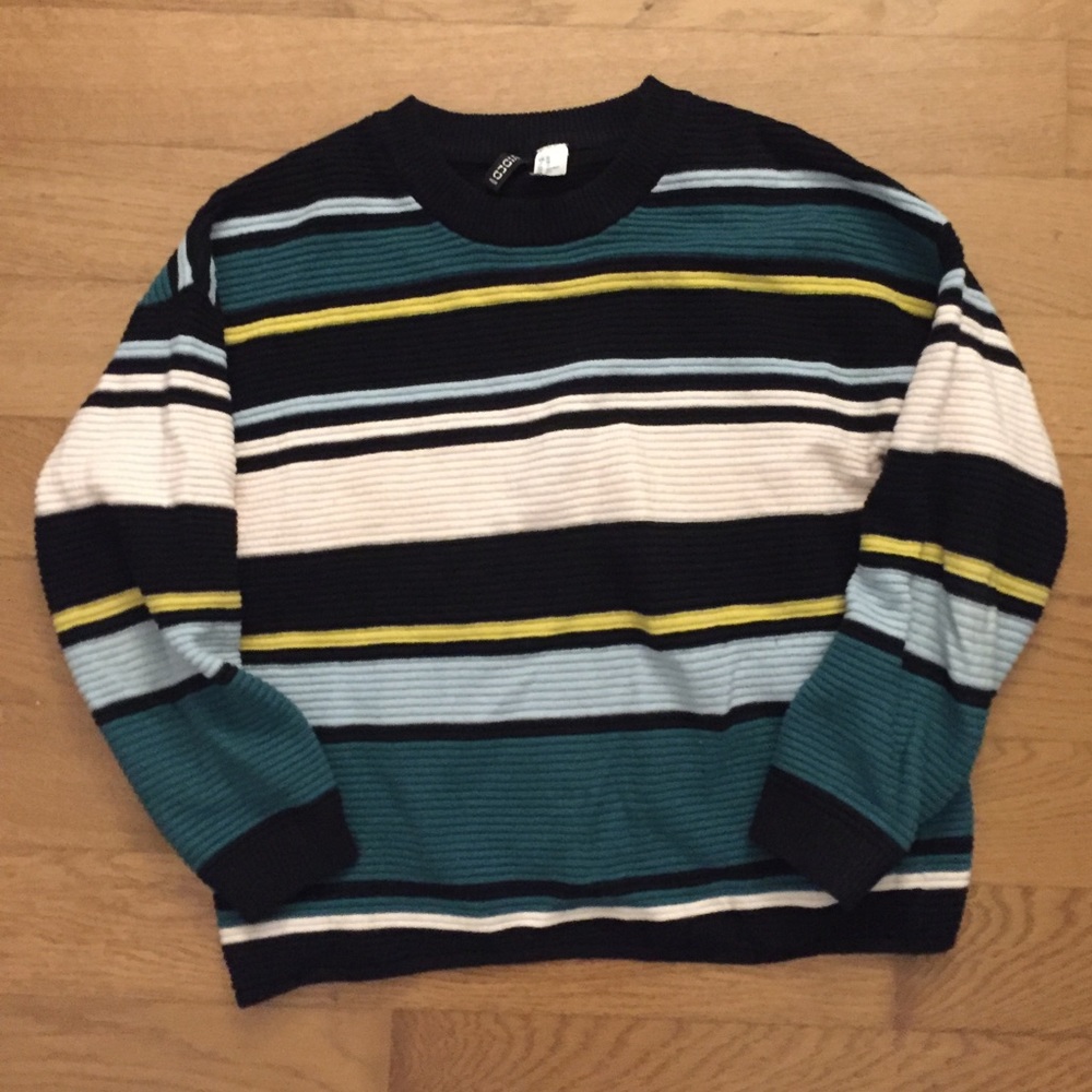 H&M Divided Striped Sweater